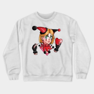 clown girl Crewneck Sweatshirt